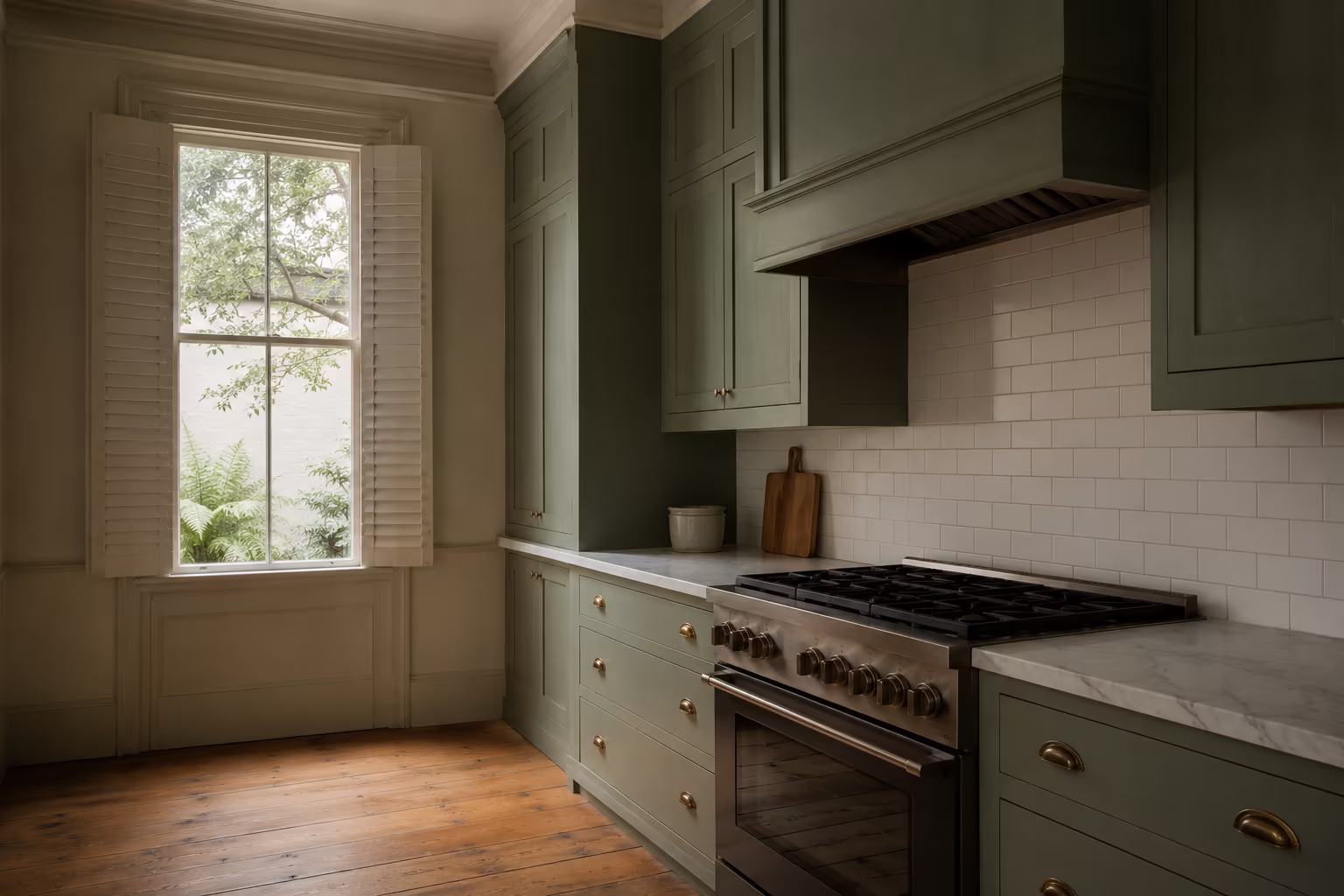 Post construction cleaning Metairie — new kitchen cabinets detailed inside and out after a renovation